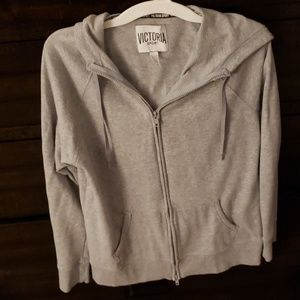 Womens Victoria's secret zip up hoodie size L